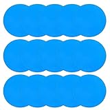 Selbstklebende Reparaturflicken Pool Für Schwimmbecken, PVC Reparaturset Pool, Reparatur Pool Flicken,poolflicken Selbstklebend Unter Wasser, Klebeflicken Pool Für Wasserbett, Pool (15 Scheiben)
