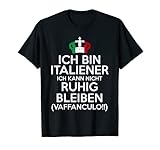 Herren Italien Vaffanculo Italia Italiener Italienerin Italienische T-S