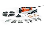 Fein MULTIMASTER MM 500 Plus Top (Multitool mit 5 m Kabel, 350 W, Multifunktionswerkzeug für Holz, Metall, Schleifen usw., inkl. Zubehör 30-tlg. mit Kunststoffkoffer) 72296761000