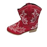 Zarupeng DamenStickerei Stiefeletten Plateau Boots Leicht Gefüttert mit Blockabsatz Warm Schneestiefel Damen Winterstiefel Wasserdicht Ankle Fleece Winter Kurzschaft Winterb