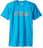 Alpinestars Herren T-Shirt Blaze Men's Logo T-Shirt Modern Fit Short Sleeve, türkis, S, 1032-72032