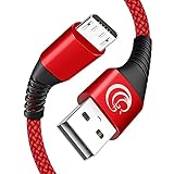 Micro USB Kabel 2 Stück 2M, Nylon USB Schnellladekabel Ladekabel Handy Micro Kabel für Android Smartphones, Samsung Galaxy S7/ S6 / J7/ Note 5, Huawei, Sony, Nexus, Kindle, HTC, PS4, R