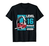 Level 16 Jahre Geburtstagsshirt Junge Gamer 2006 Geburtstag T-S