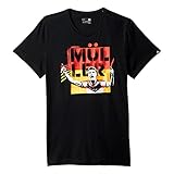 adidas Herren T-Shirt Müller Graphic, Black, L