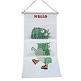 Taitan Aufbewahrungstasche zum Aufhängen an der Wand, 3 Fächer, über der Tür, Aufbewahrungsfächer für Bücher, Organizer für Schrank,