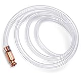 Schüttelschlauch 2.5m PumpschlauchTransfer Pumpe Handpumpe Umfüllpumpe Siphonpumpe Selbstansaugende Schlauch für Gas Benzin Diesel Kraftstoff W
