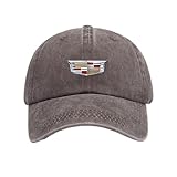 PACIYUJIN Herren Retro Baseball Cap Ca-di.lla.c Erwachsene Kinder Classic Cap Geeignet für Männer und Frauen Golf Hut Paare/Brown/Adjustab