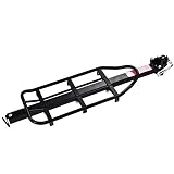 Greensen Fahrrad-Gepäck-Sitz, Gepäckträger-Halter-Träger Fahrrad-Schnellspanner Fahrrad-Heckträger mit Schutzblech Fahrradzubehör für Gepäckträger für Pack