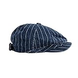 Clape Bakerboy Hat 8 teilig Barett Cap Newsboy mit Schirm Cap Golfermütze Beret Flatcap Baumwolle Gatsby Cap