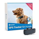 Tractive GPS Tracker für Hunde, unlimitierte Reichweite, Aktivitätstracking, wasserfest, Hundeortung, Modell 2019