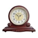 Kaminuhr, Vintage-Uhr, Retro-Tischuhr für Wohnzimmer, Kamin, Bü