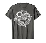 Wal schwimmt im Ozean, Tier-T-Shirt für Walliebhaber T-S