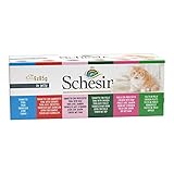 Schesir Katzennassfutter Natural Jelly Multipack, 1er Pack (1 x 510 g)