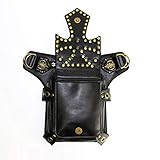 LHMYGHFDP Steampunk Retro Motorrad Tasche Retro Rock Gothic Taillentasche Drop Leg Tasche für F