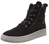 ESPRIT Damen Luni Bootie Stiefeletten, Schwarz (Black 001), 38 EU