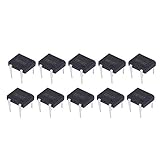 gleichrichter Industrieller elektronischer Schaltkreis-DB107 Brückengleichrichter für Haushaltsgeräte Industrieller elektronischer Schaltkreis 1A 1000V(10Pcs Bridge Rectifier)