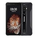 Blackview BV6300 Pro Outdoor Smartphone ohne Vertrag - Ultraslim Design 5,7 Zoll Android 10, 16MP Quad-Kamera mit Smart HDR, P70 Octa-Core 6GB/128GB, 4380mAh Akku, Dual SIM Handy - Schw