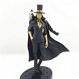 SXXYTCWL ONE Piece Stehen Schwarz/Weiß Rob Lucci Szene Action-Figur Zeichentrickfigur Modell-Dekoration Statue Kinder Sammlung Spielzeug Geschenk A jianyou (Color : B)