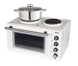 Silva Homeline 440102 KK 2900 Minibackofen inkl. Herdplatten, Grillfunktion, Heißluft-Funktion, mit Grills, 3300 W, 230 V