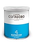 CAFFE' COSTADORO Caffè Costadoro Entkoffeinierter Kaffeebohnen Dose, 250 g