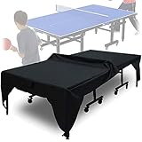 GuoPan Tischtennisplatten Staubschutz Wasserdicht Robust Tischtennisplatte Abdeckung Mit Fester Schnalle Draussen Abdeckung für Tischtennis T