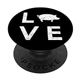 Schwein Landwirtschaft Landwirt Schweine-Bauer Ferkel Sauen PopSockets mit austauschbarem PopGrip