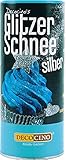 Dekoback Glitzer-Schnee silber (100 g) - Glitzerstaub, Glitzerpuder, Backglitzer, essbarer Glitzer zum Backen, Glitter, G