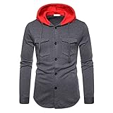 ZDDHOODY Herren Hoodie Full Zip Sweatshirts Camo Jacke Kapuzenjacke Sweatjacke Hoodie Jacke Langarm Hoodie Pullover Kapuzenpullover Sportjacke Outdoorjacke Kapuzenpulli Wintermantel Hoodie Sw