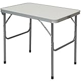 AMANKA Campingtisch 75x50cm - Klapptisch Beistelltisch Falttisch leicht stab