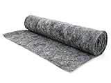 Primaflor - Ideen in Textil Teichvlies Boden-Schutzvlies für Pool- und Teichbau - 2,00m x 10,00m, 300 g/m², Verrottungssicherer, Stabilisierender Schutz für T