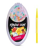 Flavouroom - Premium Mixed Kapseln 100er Set | DIY Mix aus 10 Geschmäcken, Filter für unvergesslichen Flavour Geschmack | inkl. Box zur Aufbewahrung der aromatischen Kug