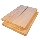 Terrassendielen Massivholz Sibirische Lärche 2,8x14x400 cm 4-er Pack Sort. C