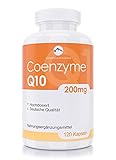 Alparella Elements - Coenzym Q10 Supplement Hochkonzentriert - 100% Vegan - 200 mg Q10 pro Kapsel - 4 Monatsvorrat mit 120 Kapseln pro Packung