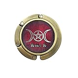 Blessed Be Geldbörse Haken Dreifach Mond Geldbörse Haken Wicca Schutz Amulett Pentagramm Geldbörse Haken Pentagramm Taschenhaken Wicca Geldbörse Haken Heidnischer Schmuck #321