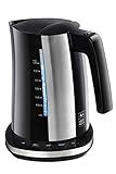 Wasserkocher - MELITTA - Look Aqua DeLuxe 1026-14 mit Temperatureinstellung (80 °C, 95°C, 100°C) für Tee & Babynahrung sowie Warmhaltefunktion, 1,7 L, 2400 W