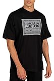 Versace Jeans Couture 71GAHT15-CJ00T T-Shirt Kurzarm Mann Schwarz XL