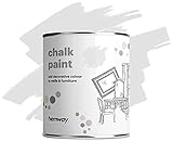 Hemway Weiche Lavendel Kreide Farbe Matt-Finish Wand und Möbel Farbe 1L / 35 Unzen Shabby Chic Vintage-Chalky (50+ Farben erhältlich)