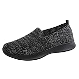 Mesh Sneakers Herren Laufschuhe Turnschuhe Atmungsaktiv Walkingschuhe Einfarbig Wanderschuhe Laufsneaker Erwachsene Sportschuhe Anti-Rutsch Mode Elegante T