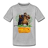 Spreadshirt Das Dschungelbuch Mogli, Baloo & Baghira Freunde Teenager Premium T-Shirt, 146-152, G