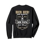 Backprint Bier her eure Majestät der Papa hat Durst Sw