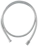 GROHE Brauseschlauch Rotaflex Metall 1/2 x 1/2 x 1750 mm, mit Drehkonus, verchromt 28025000