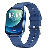 DAMAJIANGM Q18 Smart Watch Farbdisplay Smart Watch Sport Activity Tracker Uhr blau 1,7'