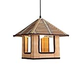 Bauernhaus Kronleuchter Modernen Chinesischen Stil Braun Gras Rattan Willow Bambus Kronleuchter Licht Einfache Kreative Restaurant Küche Bauernhaus Kunst Bekleidungsgeschäft Decke Pendelleuchten E27 E