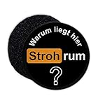 Copytec Patch Warum liegt Hier Stroh Rum Porno-Film Spruch Text Lustig #34162