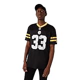 New Era Pittsburgh Steelers T-Shirt NFL Jersey American Football Fanshirt Schwarz - L