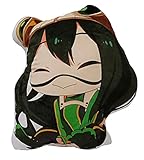 My Hero Academia Plüschkissen, Anime-Asui Tsuyu Plüschkissen, Cartoon-Bild, 45,7 cm (Asui Tsuyu, L)