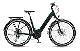 Winora Yucatan 10 Yamaha Elektro Fahrrad 2021 (27.5' Einrohr 50cm, Emerald matt (Einrohr))