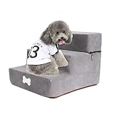 Hundetreppe Hundetreppe Leiter Haustiertreppe Step Hunderampe Sofa Bett Leiter für Hunde Katzen Haustierbedarf Experte Haustierleiter (Farbe : A)