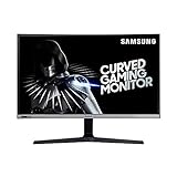 Samsung Curved Gaming Monitor C27RG54FQR, 27 Zoll, VA-Panel, Full HD-Auflösung, G-Sync kompatibel, Reaktionszeit 4 ms, Krümmung 1500R, Bildwiederholrate 240 Hz, schw