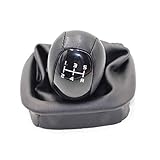 donghaibaihuopu Leder-Auto-Gang-Schicht Konb Gamer Shifter-Knopf Fit für Mercedes-Benz W168 A Klasse 1997-2004 (Color Name : 1 2 3 4 5 R)